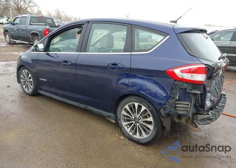 2017 Ford C-Max Hybrid Titanium from USA, damaged, VIN 1FADP5DU8HL103691